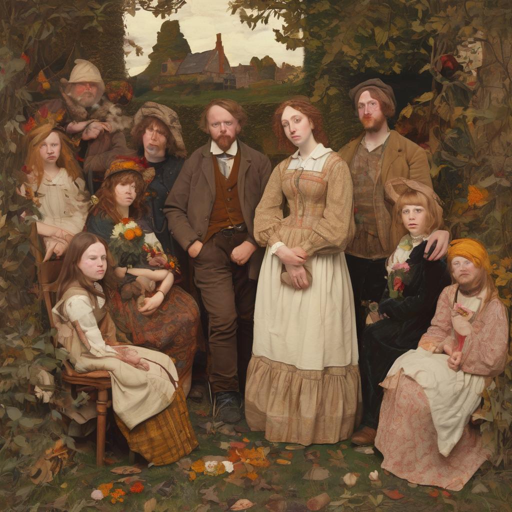 Υφος και Τεχνικές του Ford Madox Brown